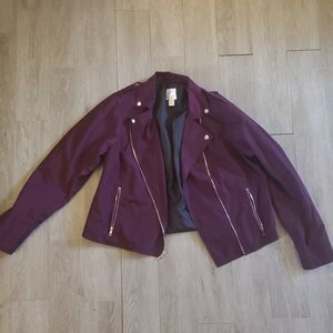 Purple jacket